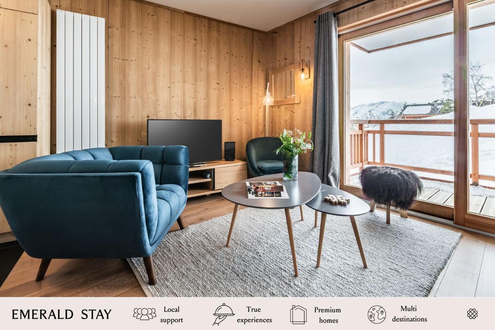 Residence Hameau De Clotaire Alpe D'Huez - By Emerald Stay Esterno foto